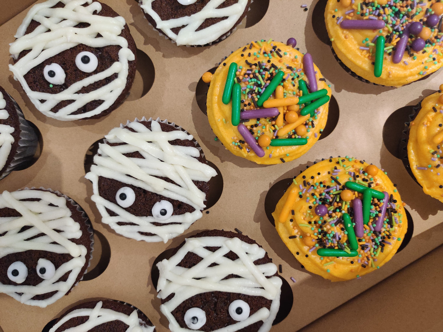 Spooky Halloween Cupcakes