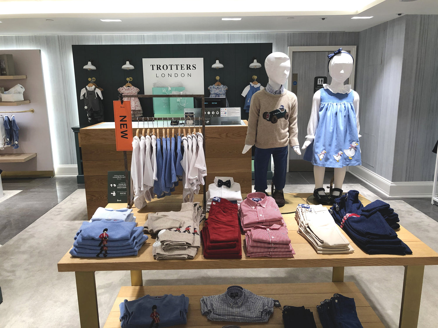 New Trotters Concession in Harrods