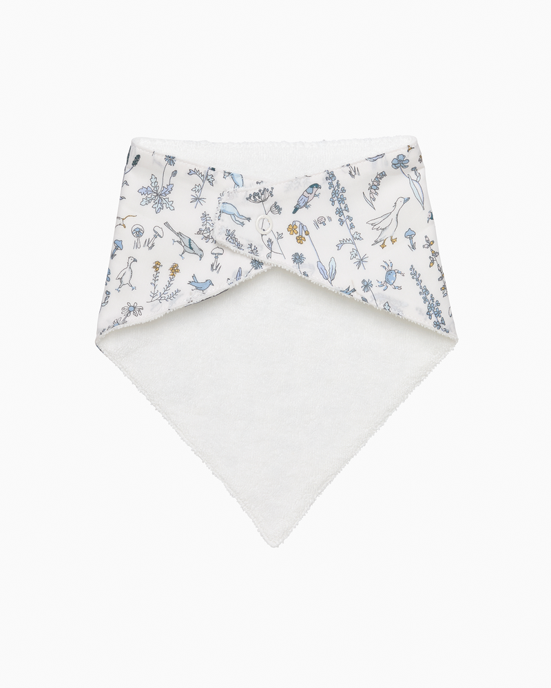 Bandana Bib in Blue Theo