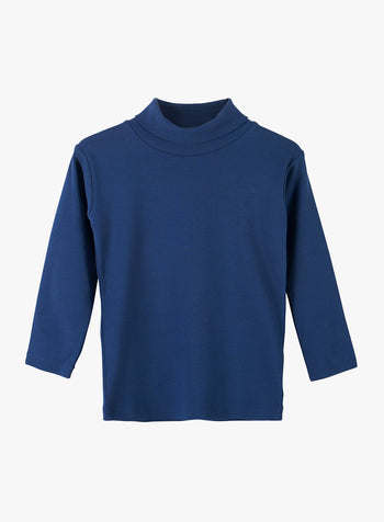 Unisex Classic Turtle Neck in Navy