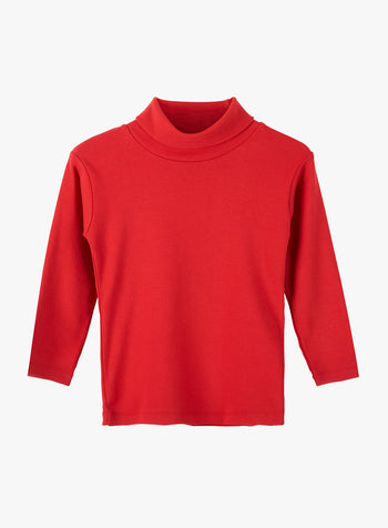 Unisex Classic Turtle Neck in Red