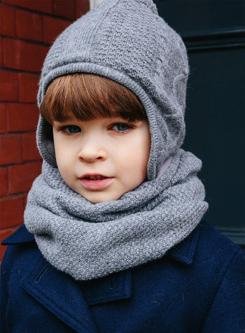 Jamie Hat in Grey Marl