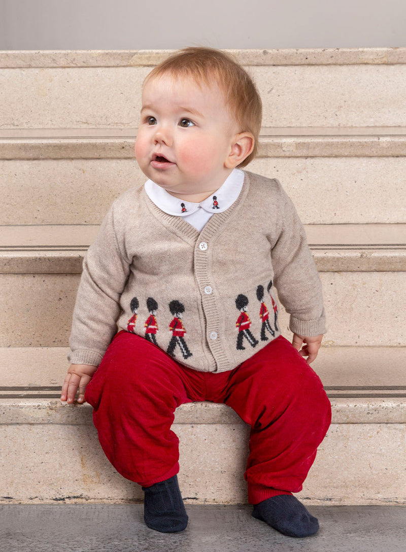 Baby Marching Guardsman Cardigan
