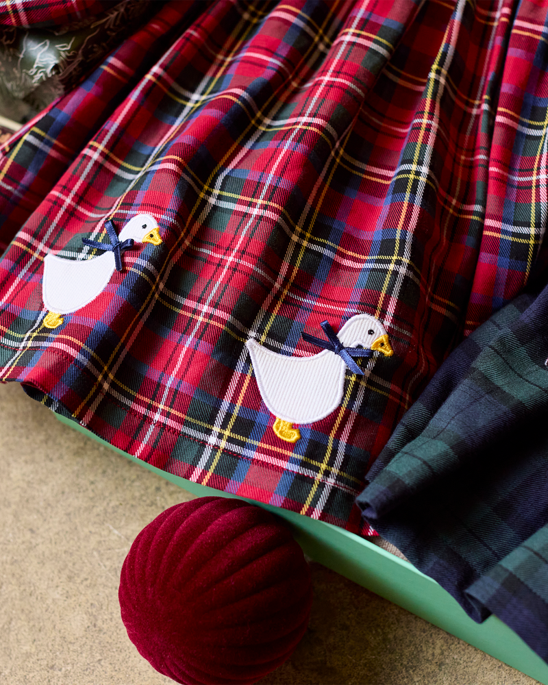 Baby Plaid Duck Dress