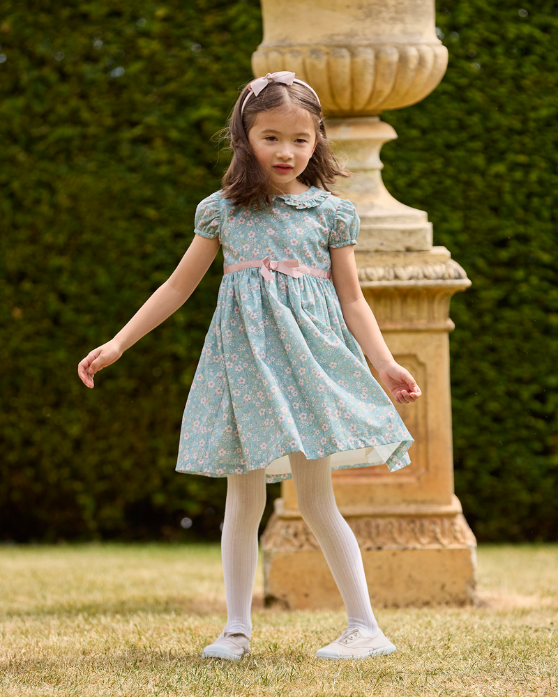 Maggie Floral Pie Crust Dress