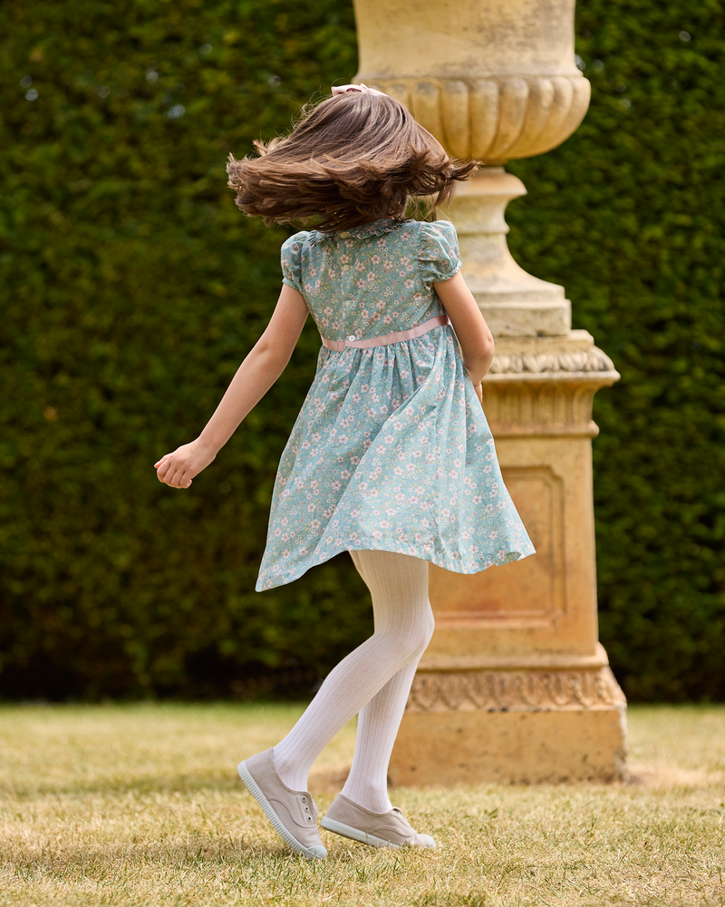 Maggie Floral Pie Crust Dress