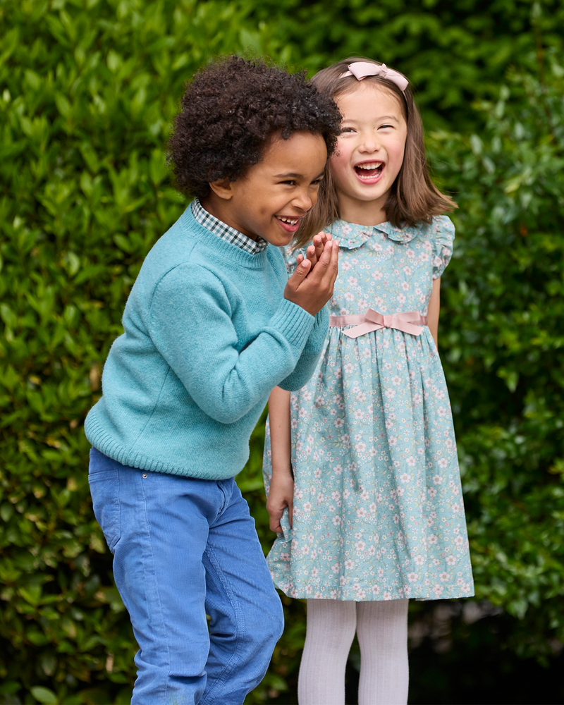 Maggie Floral Pie Crust Dress