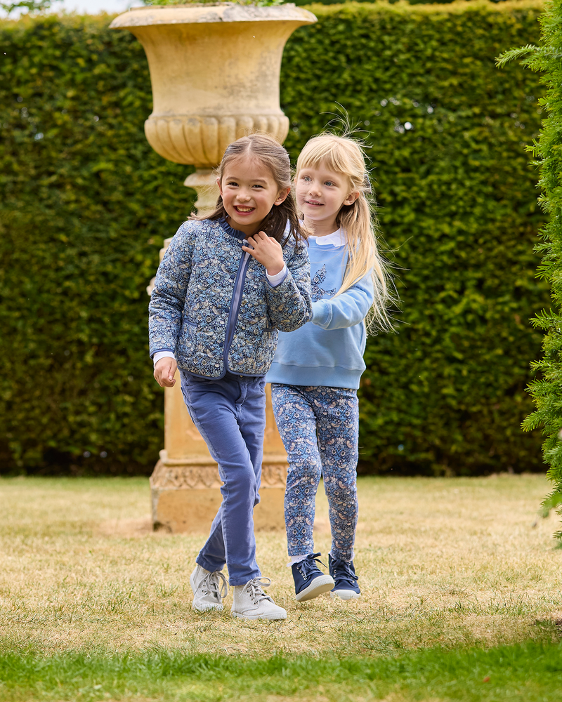 Quilted Jacket in Strawberry Thief