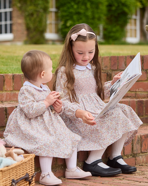 Confiture Dress Baby Bella Floral Smocked Dress