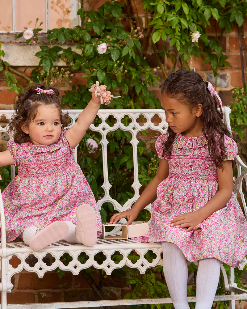 Baby Emma & Georgina Smocked Dress