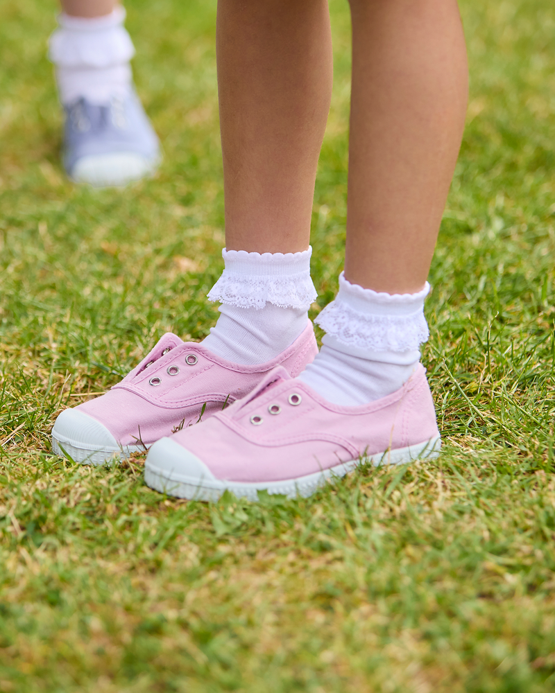 Lace Top Ankle Socks