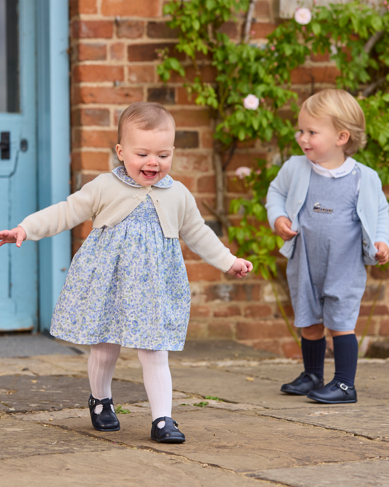 Baby Archie Romper in Train