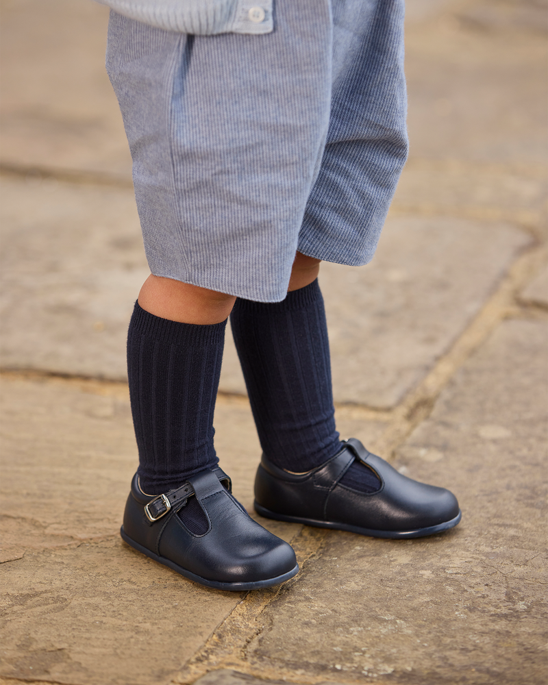 My First Hampton Classics Jamie First Walkers in Navy
