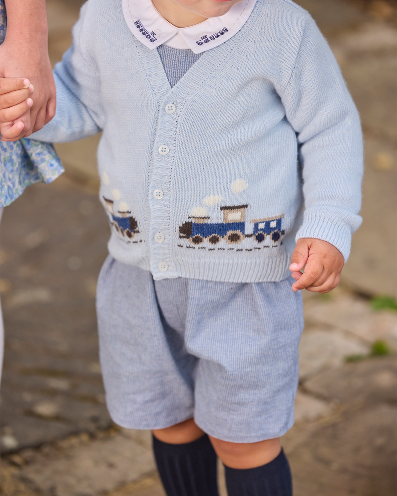 Baby Tarquin Train Cardigan