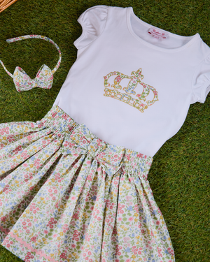 Lilibet Crown Jersey Top
