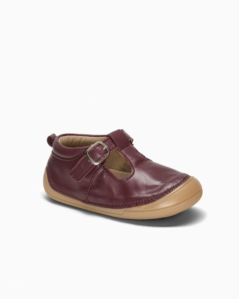 My First Hampton Classics Ari Pre-Walkers in Burgundy