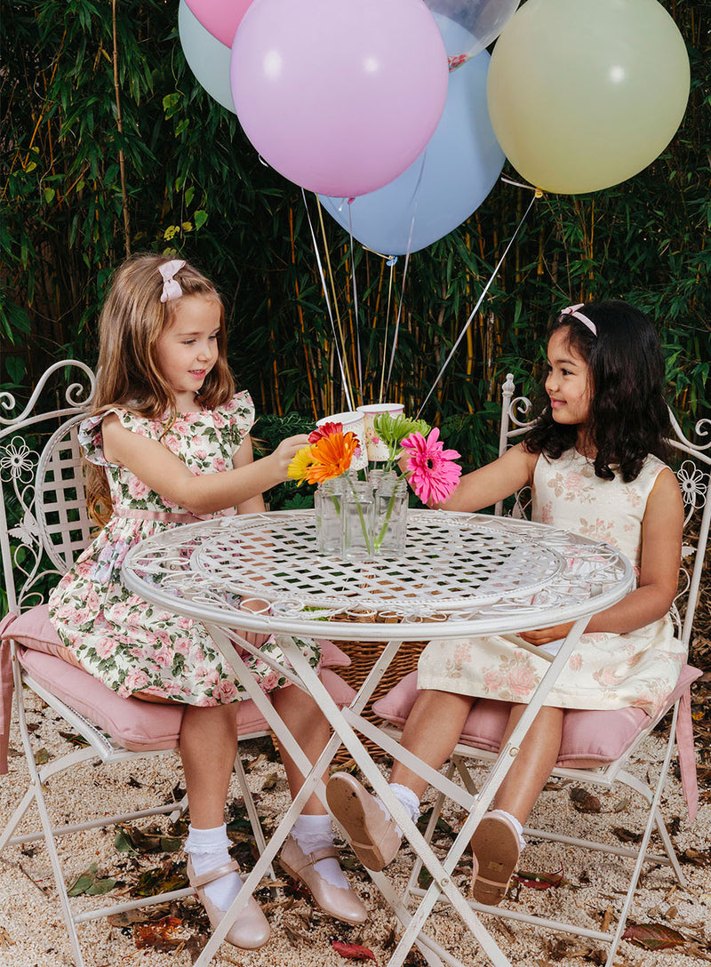 Maeva Gold Party Dress