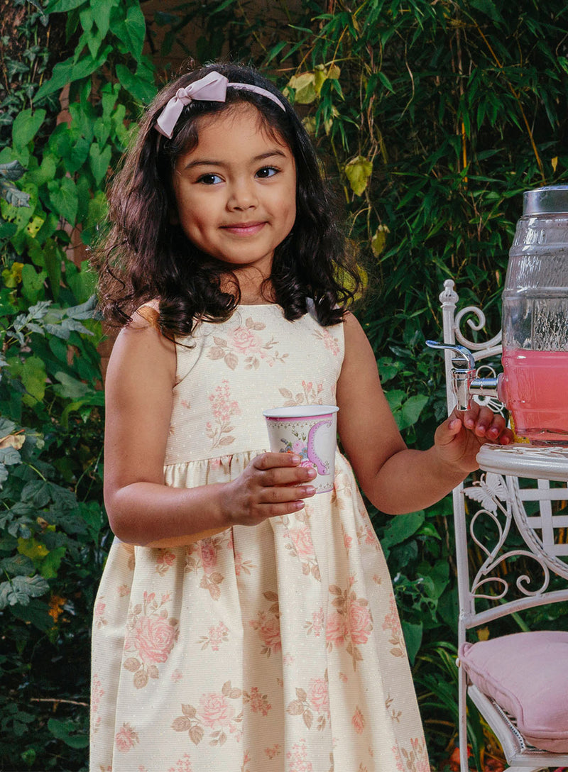 Maeva Gold Party Dress