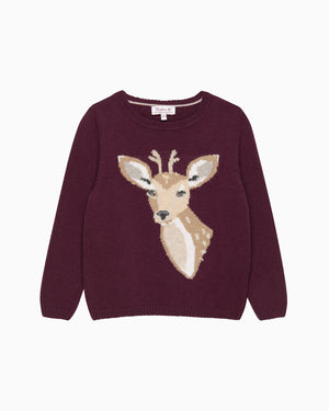 Dasher Sweater in Claret