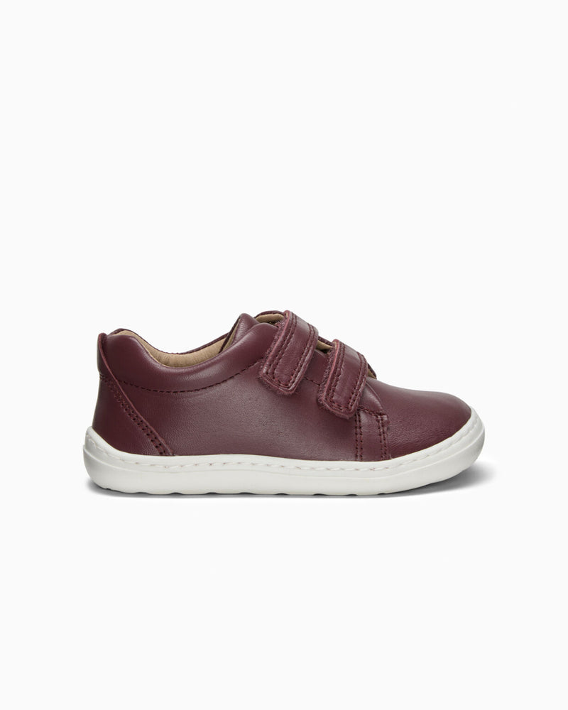My First Hampton Classics Frankie Sneakers in Burgundy
