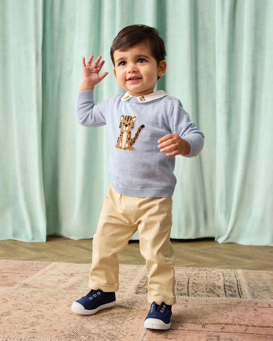 Chelsea Clothing Company sweater Baby Tiger sweater