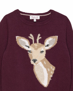 Dasher Sweater in Claret