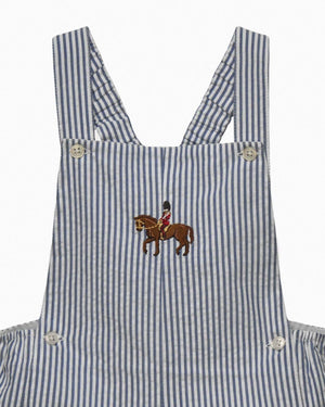Baby Alexander Bib Shorts in Navy Stripe Guardsman