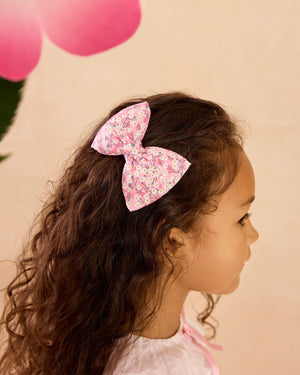 Lily Rose Clip Bow Hair Clip in Mitsi Valeria