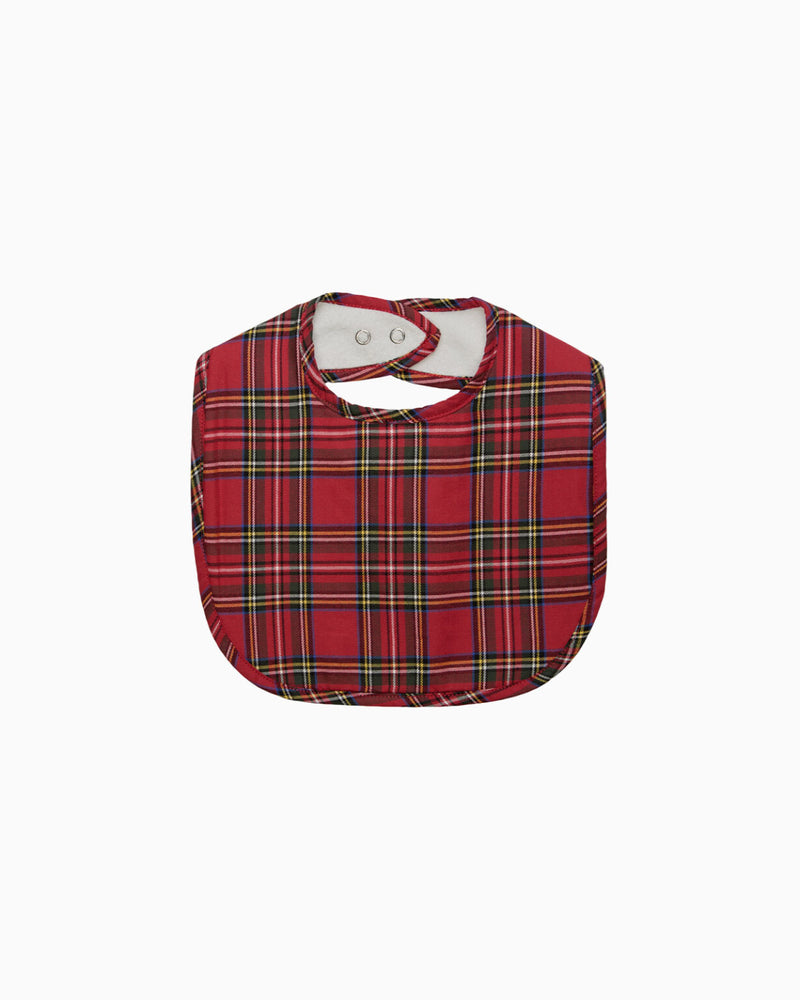 Red Plaid Classic Bib