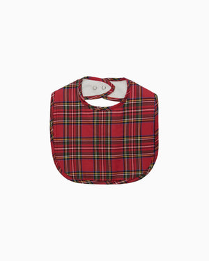 Red Plaid Classic Bib