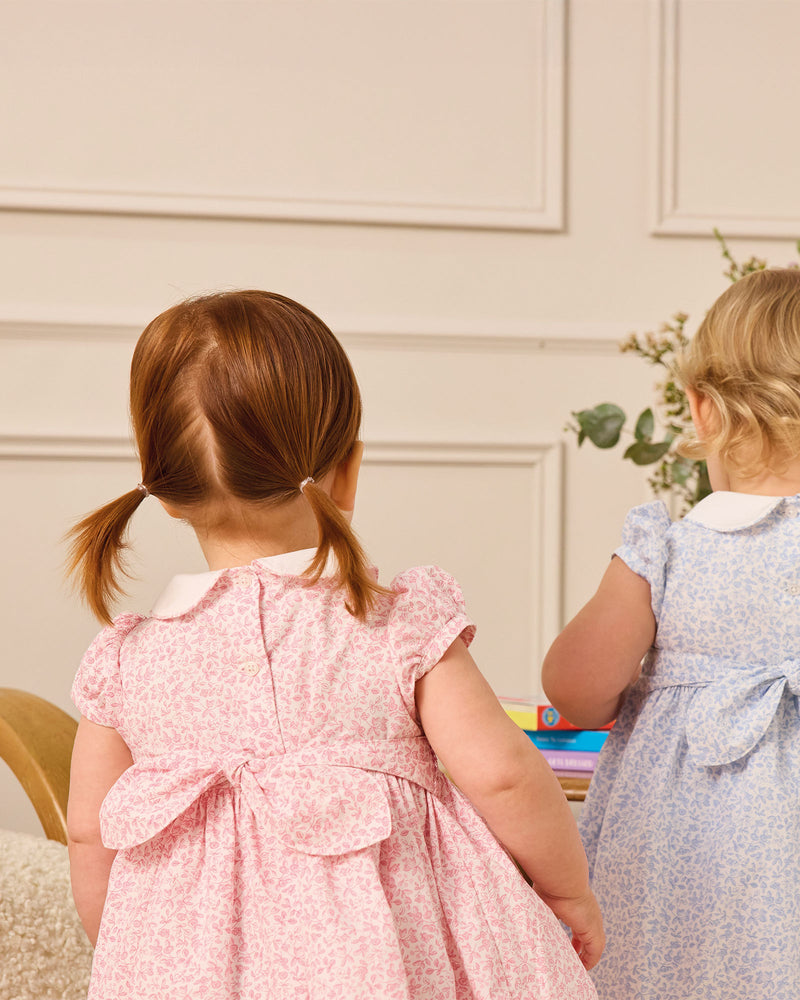 Baby Catherine Smocked Dress in Pink