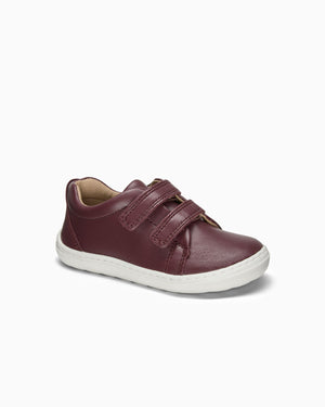 My First Hampton Classics Frankie Sneakers in Burgundy