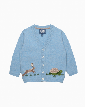 Baby Tortoise & Hare Cardigan