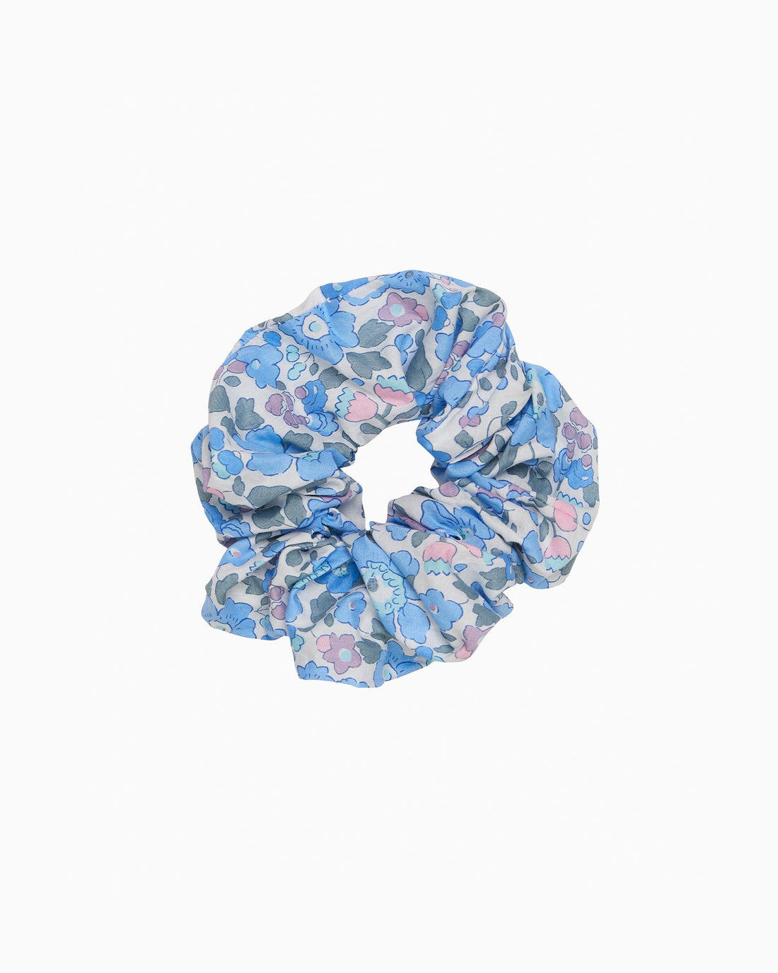 Lily Rose Scrunchie Bow Scrunchie in Blue Betsy