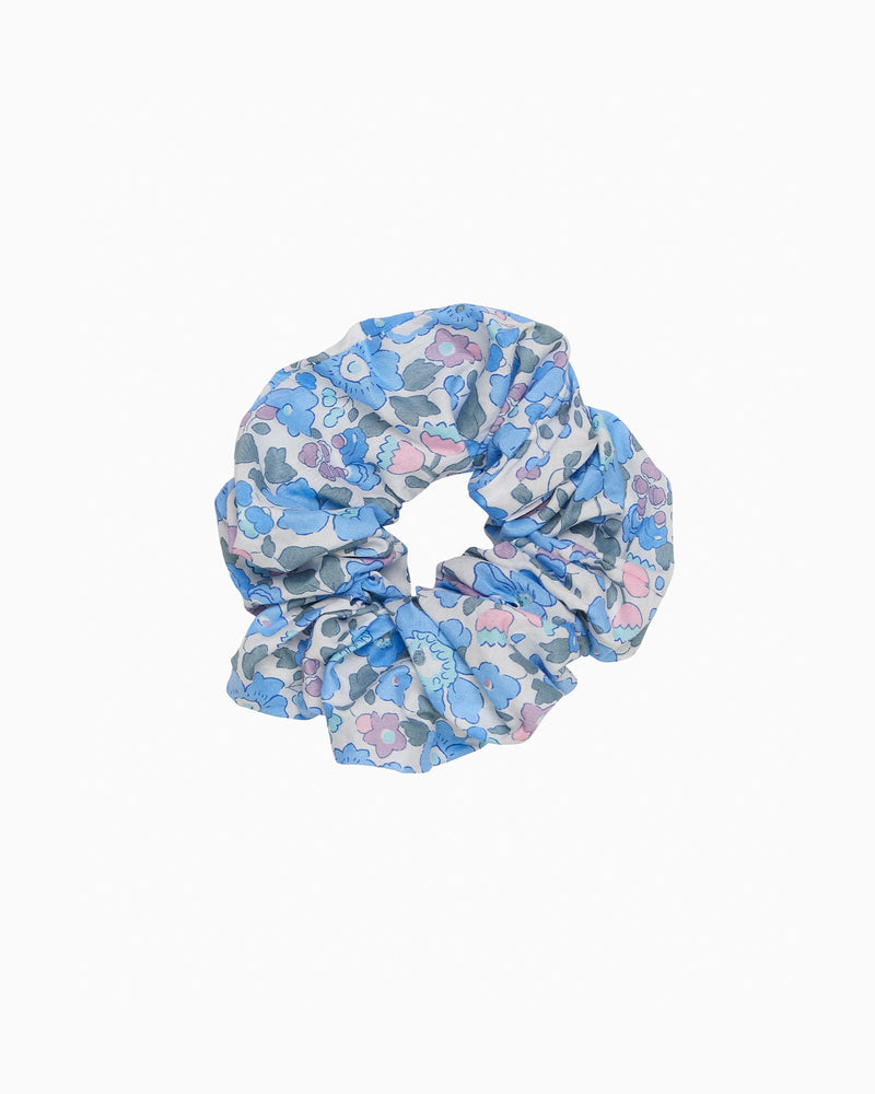 Lily Rose Scrunchie Bow Scrunchie in Blue Betsy