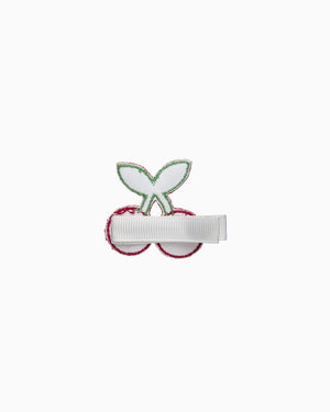 Lily Rose Clip Pretty Cherry Hair Clip