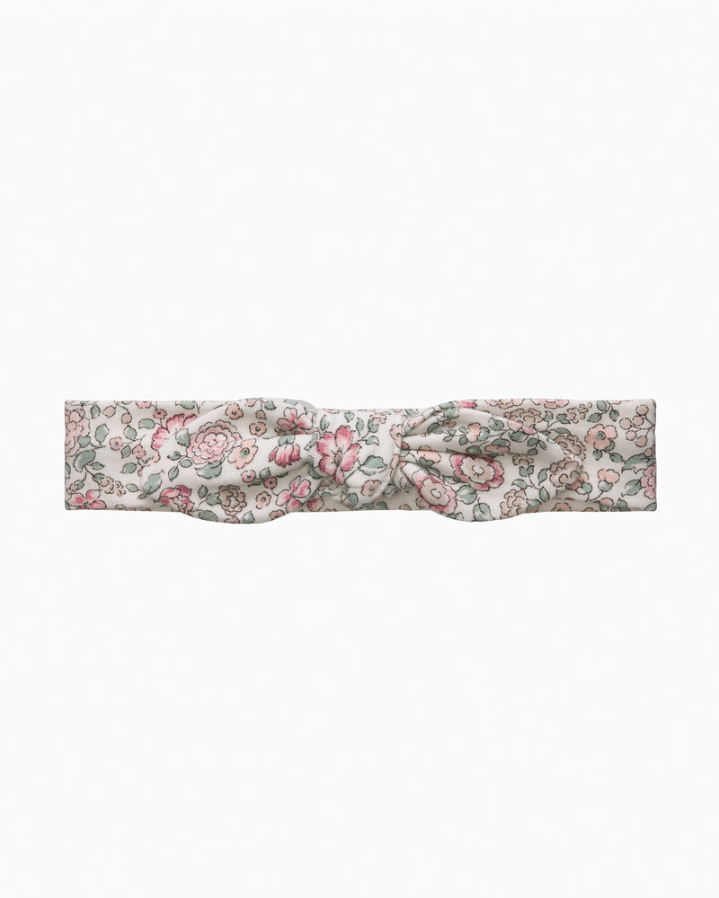 Jersey Bow Headband in Pink Arabella