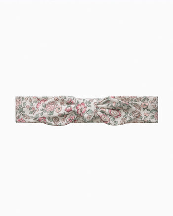 Jersey Bow Headband in Pink Arabella