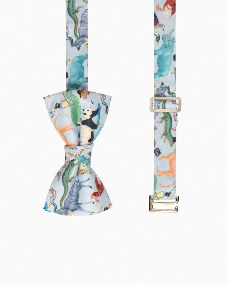 Bow Tie in Blue Zoo