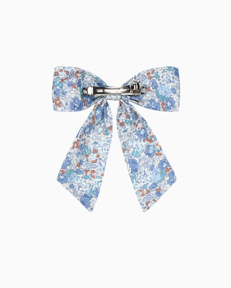 Large Bow Hair Clip in Claire Aude