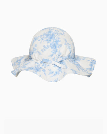 Lily Rose Hat Liliana Hat in Blue Floral