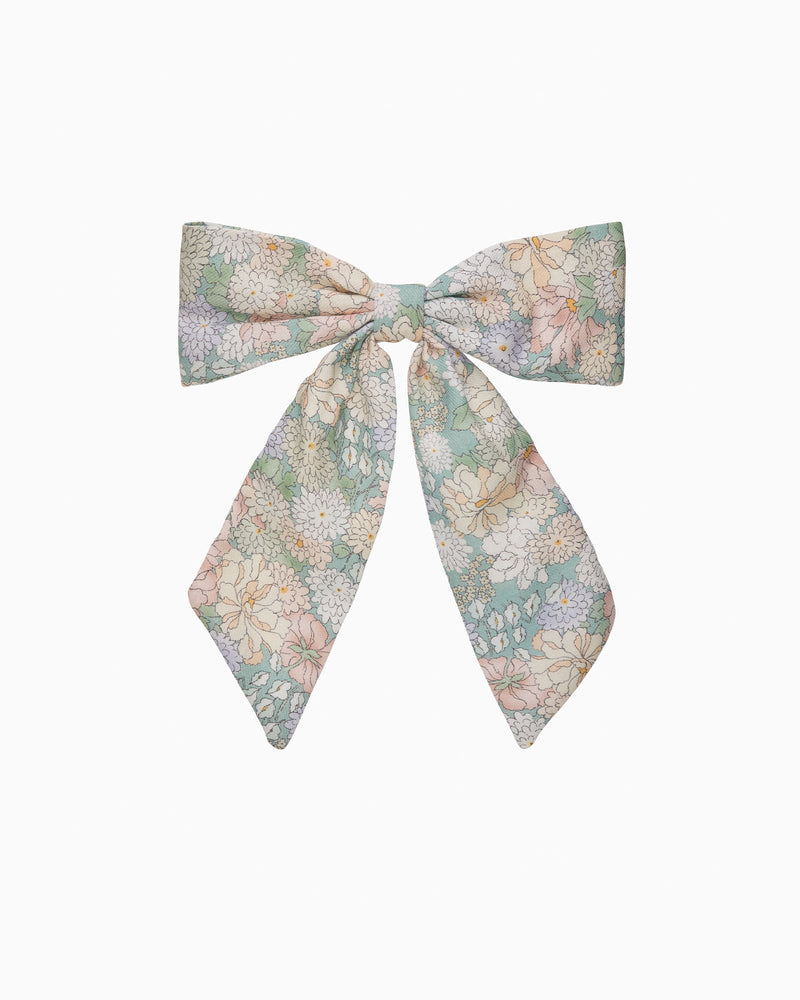 Lily Rose Clip Large Bow Hair Clip in Mabel