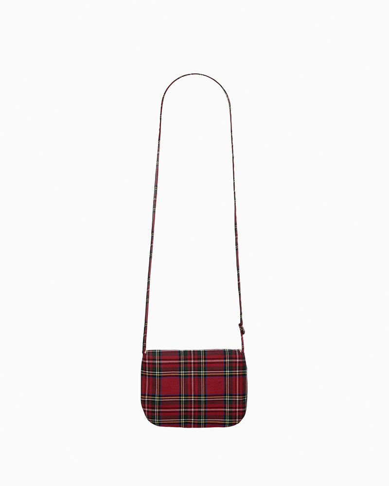 Confiture Bag Coin Purse in Multi/Red Tartan