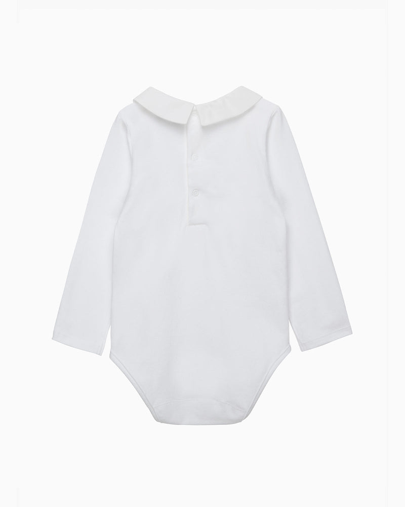 Chelsea Clothing Company Body Baby Monty Long Sleeved Body in Puppy