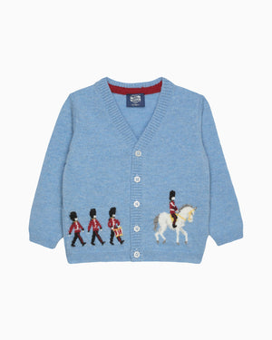 Baby Guardsman On Horse Cardigan