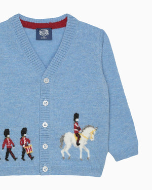 Baby Guardsman On Horse Cardigan