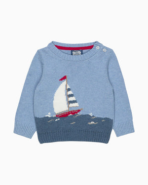 Baby Sailboat Sweater