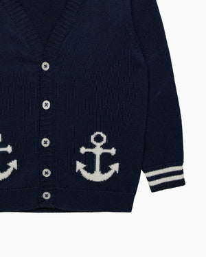 Chelsea Clothing Company Cardigan Baby Anchor Cardigan