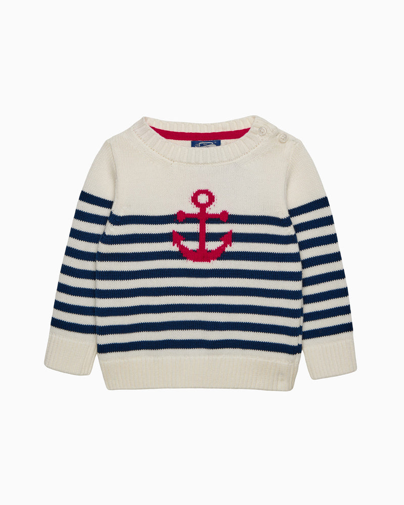 Baby Anchor Stripe Sweater