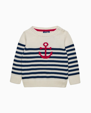 Baby Anchor Stripe Sweater